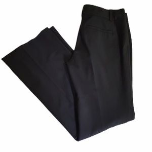 Ann Taylor Wide Leg Career Pants Wool Blend Size 6